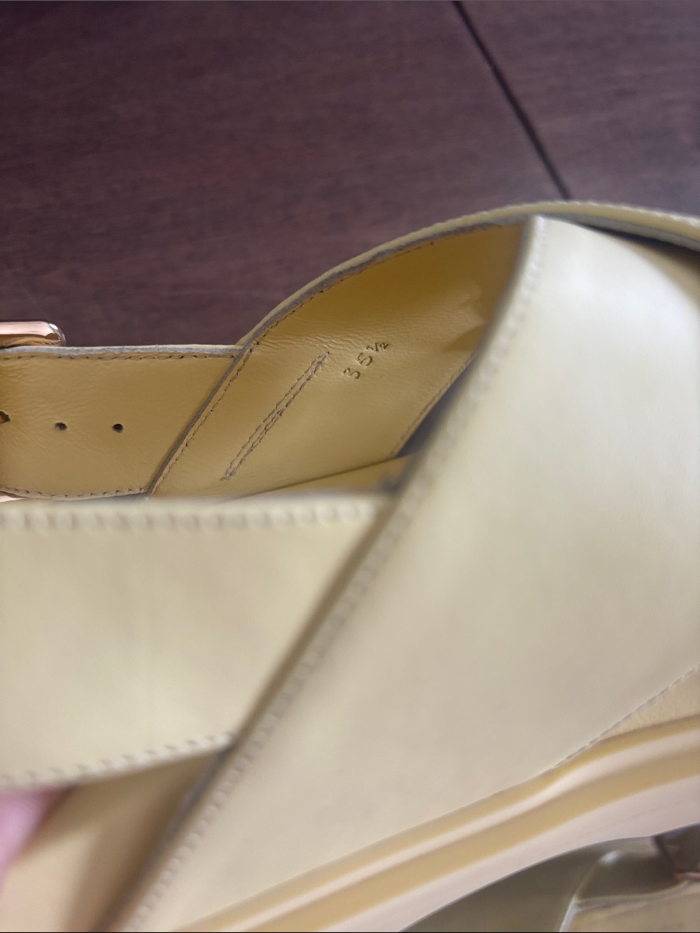Marni Yellow Fussbett Sandals - Picture 5 of 8